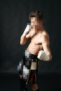 プロボクサーの宣材写真