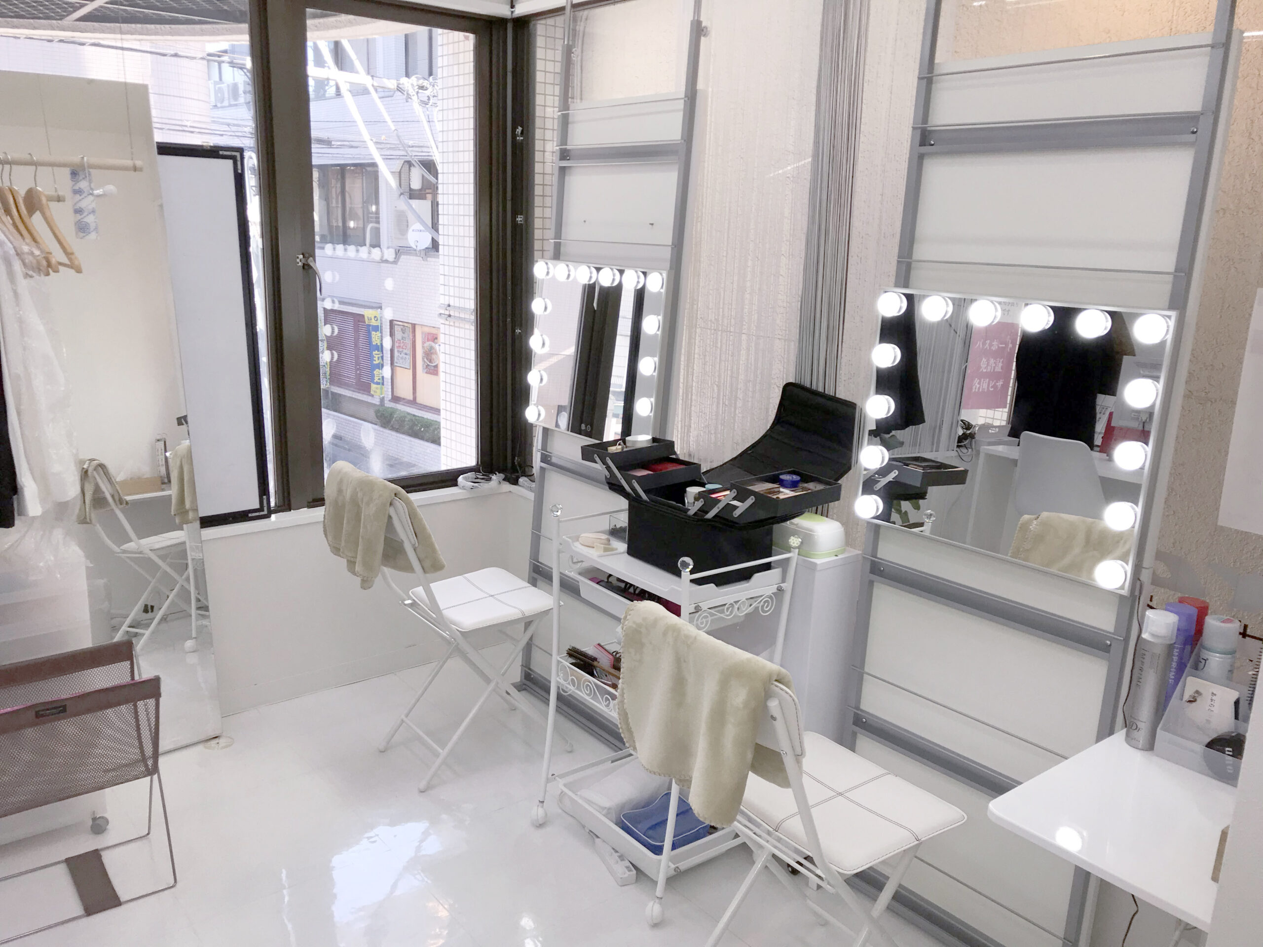 フォトスタジオブラン稲田堤本店の店内